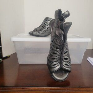 Charcoal Grey Women's Sandals